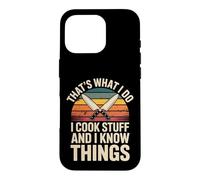C'est ce Que Je Fais, Je Cuisine et Je Sais des Choses, Chef Coque pour iPhone 16 Pro