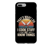 C'est ce Que Je Fais, Je Cuisine et Je Sais des Choses Coque pour iPhone 7 Plus/8 Plus