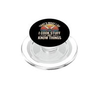 C'est ce Que Je Fais, Je Cuisine et Je Sais des Choses PopSockets PopGrip pour MagSafe