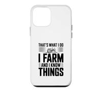 C'est ce Que Je Fais, Je cultive et Je Sais des Choses Coque pour iPhone 12 Mini