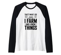 C'est ce Que Je Fais, Je cultive et Je Sais des Choses Manche Raglan