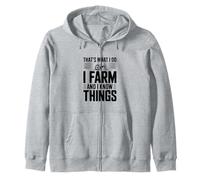 C'est ce Que Je Fais, Je cultive et Je Sais des Choses Sweat à Capuche