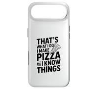C'est ce Que Je Fais, Je Fais des Pizzas et Je Sais des Choses Coque pour iPhone Air
