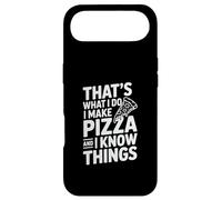 C'est ce Que Je Fais, Je Fais des Pizzas et Je Sais des Choses Coque pour iPhone Air