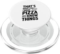C'est ce Que Je Fais, Je Fais des Pizzas et Je Sais des Choses PopSockets PopGrip pour MagSafe