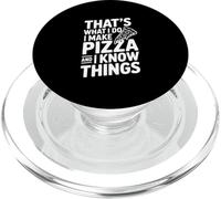 C'est ce Que Je Fais, Je Fais des Pizzas et Je Sais des Choses PopSockets PopGrip pour MagSafe