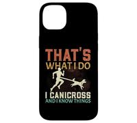 C'est ce Que Je Fais, Je Fais du canicross et Je Sais ce Que Je Fais pour Courir Coque pour iPhone 14 Plus