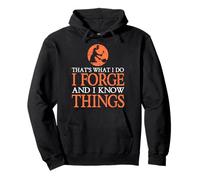 C'est ce Que Je Fais, Je Forge et Je Sais ce Que Les ferronniers présentent Sweat à Capuche