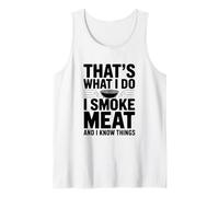 C'est ce Que Je Fais, Je Fume de la Viande et Je connais Un Amateur de Barbecue Débardeur
