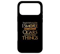 C'est ce Que Je Fais, Je Fume des cigares et Je Sais ce Que Je Fais Coque pour iPhone 17 Pro Max