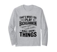 C'est ce Que Je Fais Je Joue au Backgammon et Je Sais des Choses Manche Longue