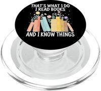 C'est ce Que Je Fais. Je lis des Livres, Je Sais des Choses PopSockets PopGrip pour MagSafe