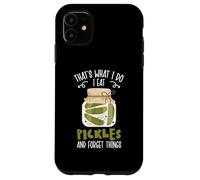 C'est ce Que Je Fais, Je Mange des cornichons et j'oublie Les Choses, Cucumber Pi Coque pour iPhone 11