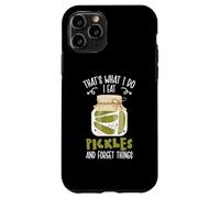 C'est ce Que Je Fais, Je Mange des cornichons et j'oublie Les Choses, Cucumber Pi Coque pour iPhone 11 Pro