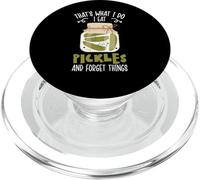 C'est ce Que Je Fais, Je Mange des cornichons et j'oublie Les Choses, Cucumber Pi PopSockets PopGrip pour MagSafe