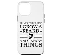C'est ce Que Je Fais : Je me Laisse Pousser la Barbe et Je Sais des Choses Coque pour iPhone 12 Mini