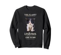 C'est ce Que Les Lesbiennes Aiment Manger drôle Sweatshirt