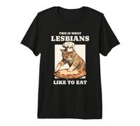 C'est ce Que Les Lesbiennes Aiment Manger drôle T-Shirt Haut de Gamme