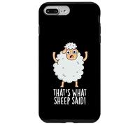C'est ce Que Les Moutons Ont Dit Un Jeu de Mots Amusant Coque pour iPhone 7 Plus/8 Plus
