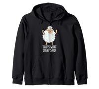 C'est ce Que Les Moutons Ont Dit Un Jeu de Mots Amusant Sweat à Capuche
