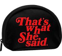 C'est ce qu'elle a Dit Femmes et Filles Mignon Mode Porte-Monnaie Portefeuille Sac Changement Pochette Porte-clés