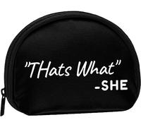 C'est ce qu'elle a Dit Femmes et Filles Mignon Mode Porte-Monnaie Portefeuille Sac Changement Pochette Porte-clés