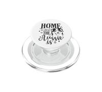 C'est chez Lui Que se Trouve l'Australien, Le Berger Australien PopSockets PopGrip pour MagSafe