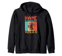 C'est chez Moi Que se Trouve Mon Vizsla Sweat à Capuche