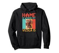 C'est chez Moi Que se Trouve Mon Vizsla Sweat à Capuche