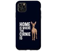 C'est chez Vous Que se Trouve Le Chien sicilien Cirnie Cirneco dell'Etna Coque pour iPhone 11 Pro Max
