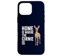 C'est chez Vous Que se Trouve Le Chien sicilien Cirnie Cirneco dell'Etna Coque pour iPhone 16 Pro Max