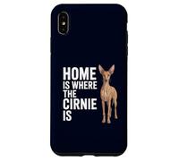 C'est chez Vous Que se Trouve Le Chien sicilien Cirnie Cirneco dell'Etna Coque pour iPhone XS Max