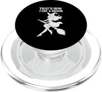C'est comme ça Que j'utilise Un Balai Funny Witch PopSockets PopGrip pour MagSafe