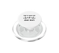 C'est comme ça Que Mon cœur Bat comme des chèvres PopSockets PopGrip pour MagSafe