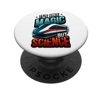 C'est comme de la Magie mais de la Science, la Physique, Le Train Maglev PopSockets PopGrip Adhésif