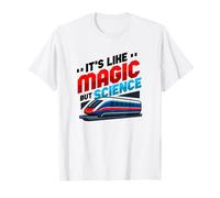 C'est comme de la Magie mais de la Science, la Physique, Le Train Maglev T-Shirt