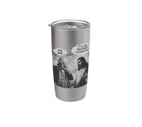 C'est comme s'ils n'écoutaient pas du tout Jésus satire politique Gobelet isotherme en acier inoxydable double paroi