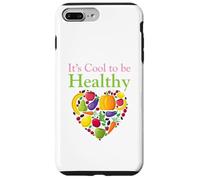 C'est Cool d'être en Bonne santé - Aimez végétalien, Animal végétarien et Paix Coque pour iPhone 7 Plus/8 Plus