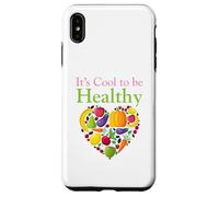 C'est Cool d'être en Bonne santé - Aimez végétalien, Animal végétarien et Paix Coque pour iPhone XS Max