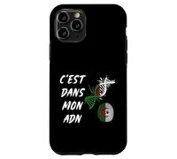 C'est dans Mon ADN Cadeau Patriote Algérien Drapeau Algérie Coque pour iPhone 11 Pro