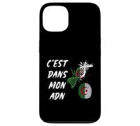 C'est dans Mon ADN Cadeau Patriote Algérien Drapeau Algérie Coque pour iPhone 13