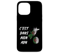 C'est dans Mon ADN Cadeau Patriote Algérien Drapeau Algérie Coque pour iPhone 13 Pro Max