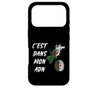 C'est dans Mon ADN Cadeau Patriote Algérien Drapeau Algérie Coque pour iPhone 17 Pro