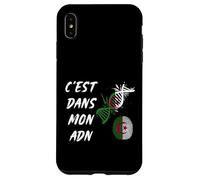 C'est dans Mon ADN Cadeau Patriote Algérien Drapeau Algérie Coque pour iPhone XS Max