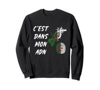 C'est dans Mon ADN Cadeau Patriote Algérien Drapeau Algérie Sweatshirt
