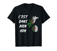 C'est dans Mon ADN Cadeau Patriote Algérien Drapeau Algérie T-Shirt