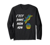 C'est dans Mon ADN Drapeau Amazigh Cadeau Kabyle Homme Femme Manche Longue