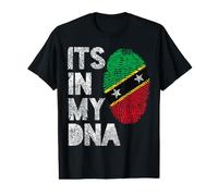 C'est dans Mon ADN Drapeau de Saint Kitts et Nevis T-Shirt Graphique avec Valeur