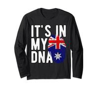C'est dans Mon ADN Drapeau National Australien Patrimoine Australien Manche Longue