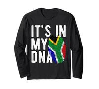 C'est dans Mon ADN Drapeau National d'Afrique du Sud Afrique du Sud Manche Longue